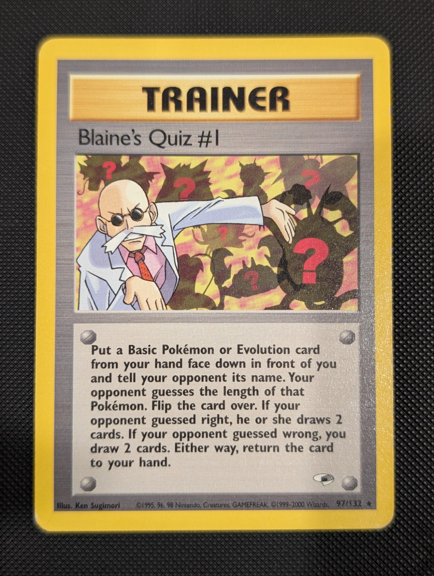 Blaine's Quiz #1, 97/132