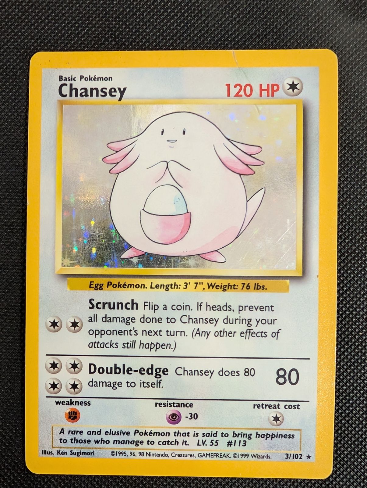 Front of Chansey, 3/102