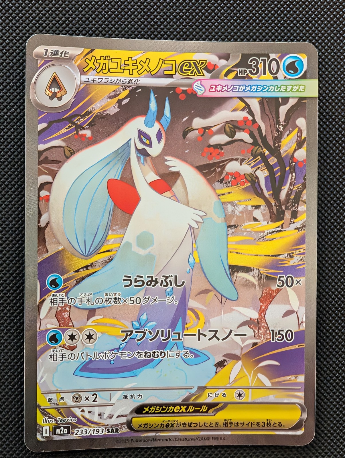 Front of Mega Froslass ex, 233/193