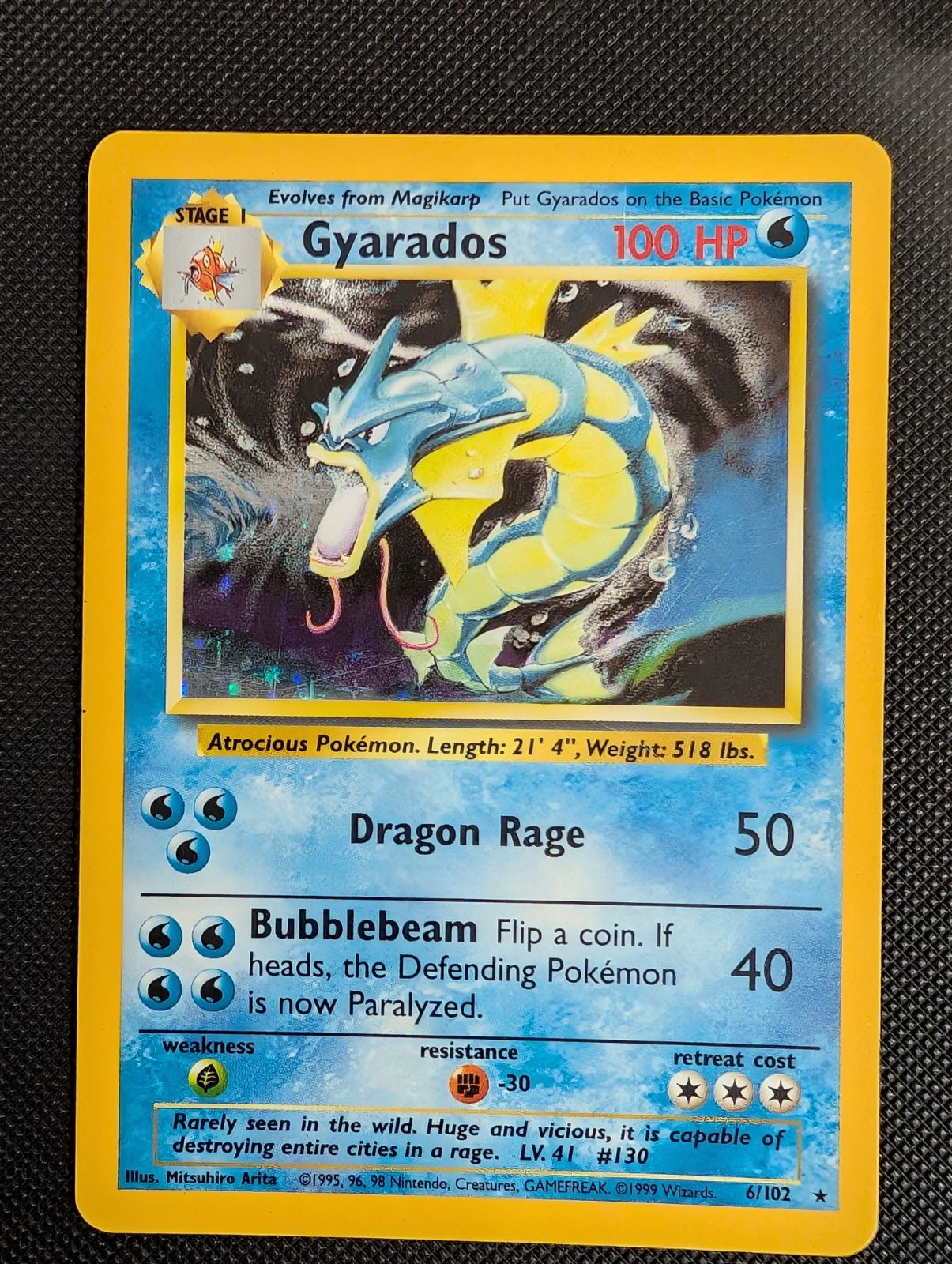 Front of Gyarados, 6/102