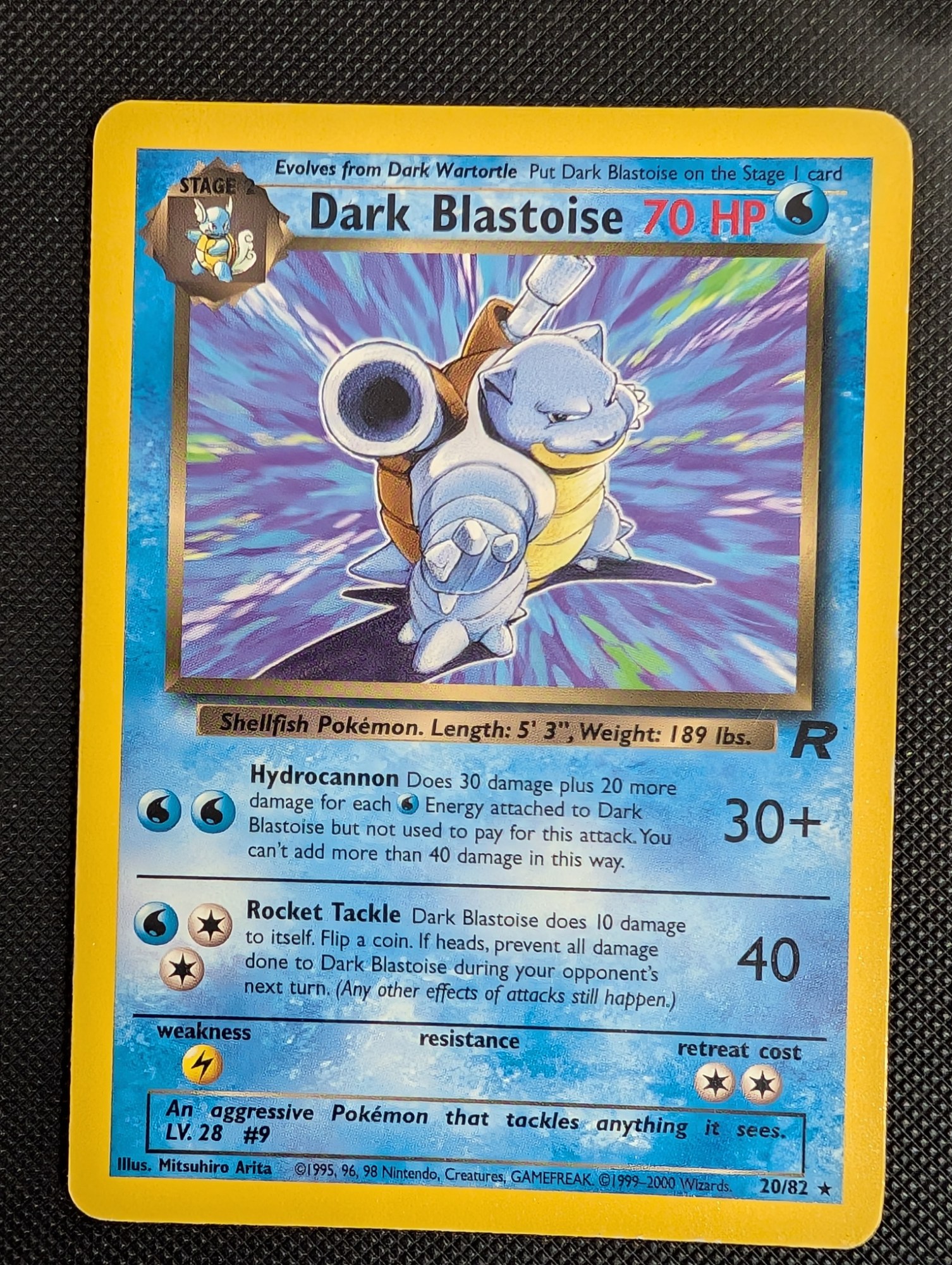Dark Blastoise, 20/82