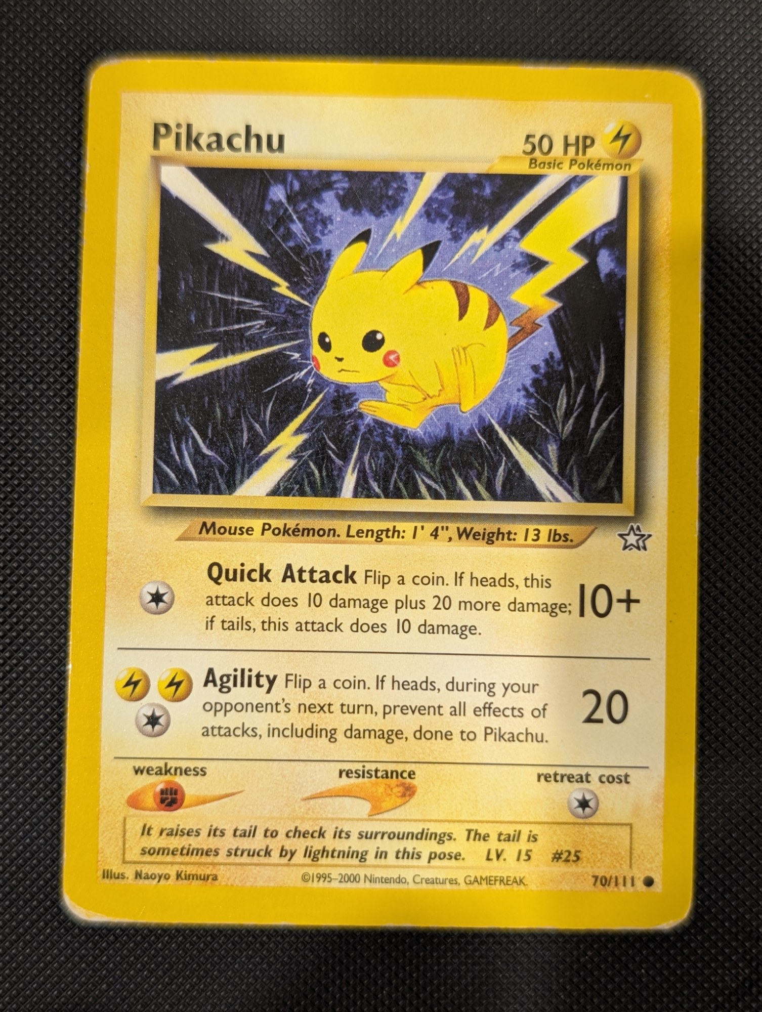 Front of Pikachu, 70/111