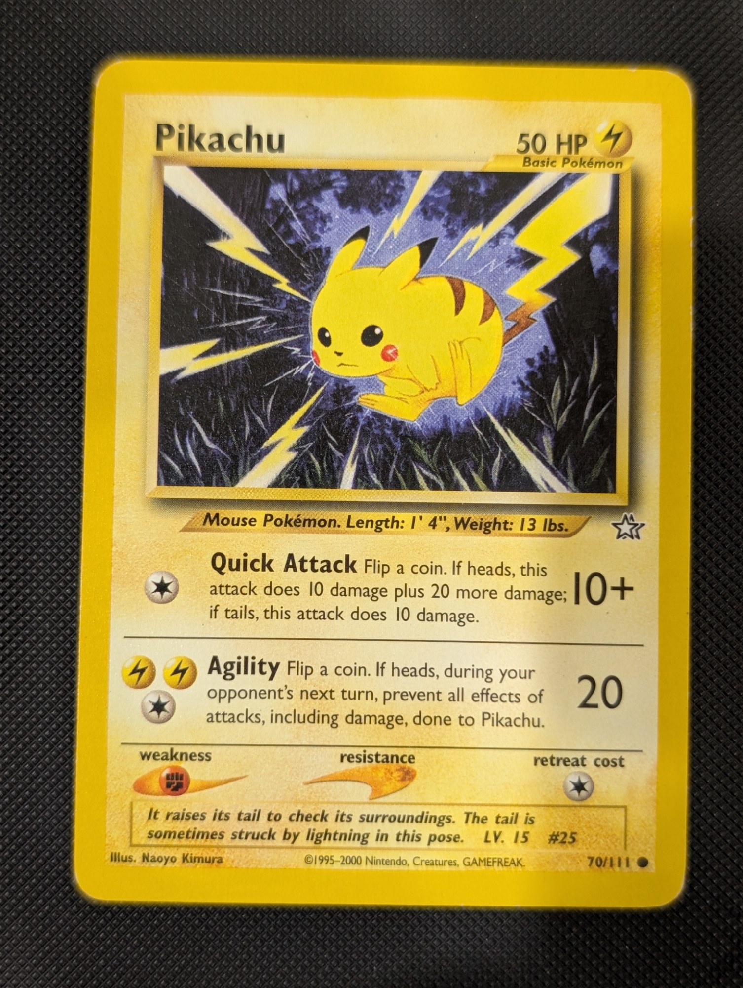 Front of Pikachu, 70/111