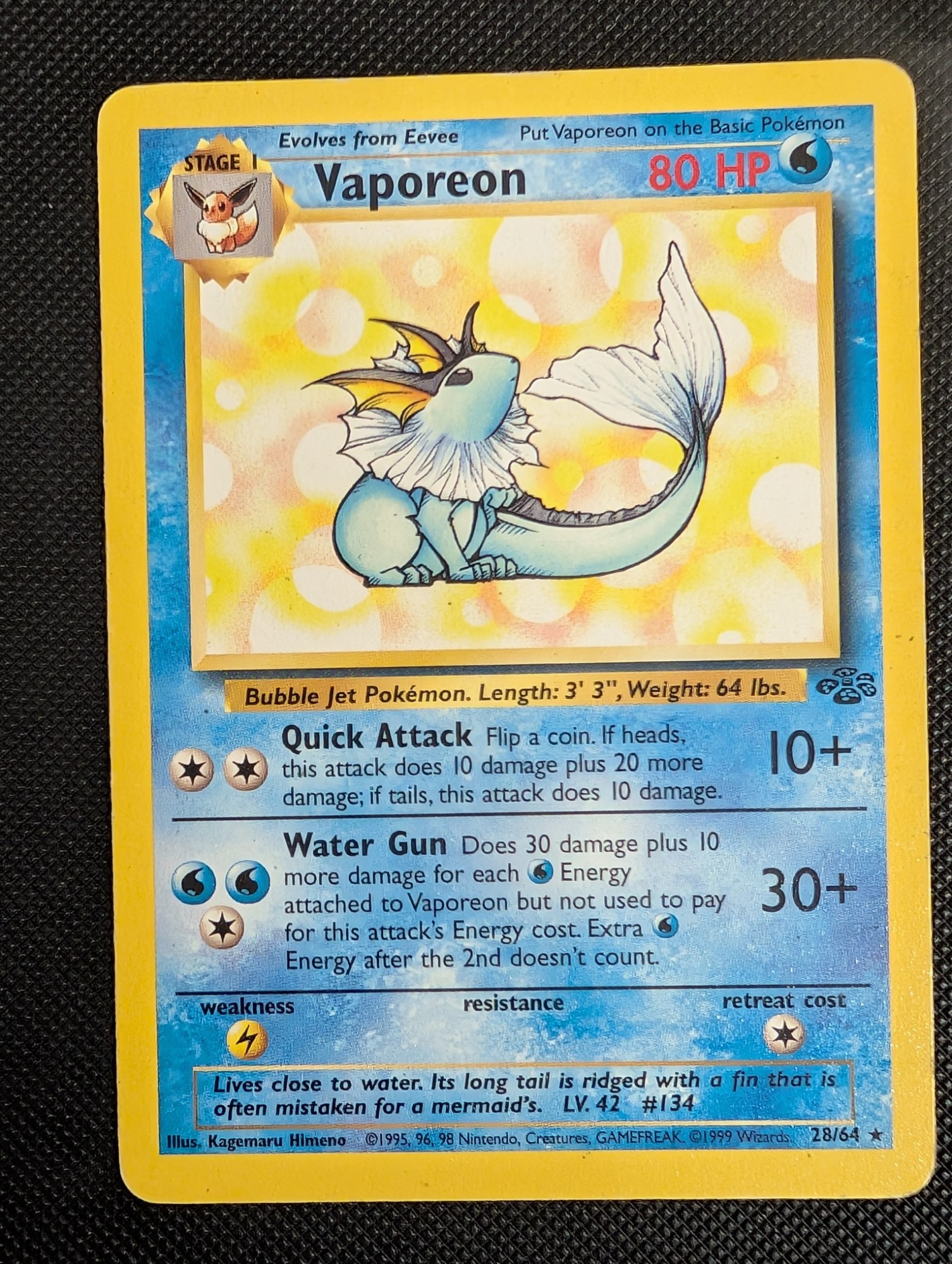 Vaporeon, 28/64