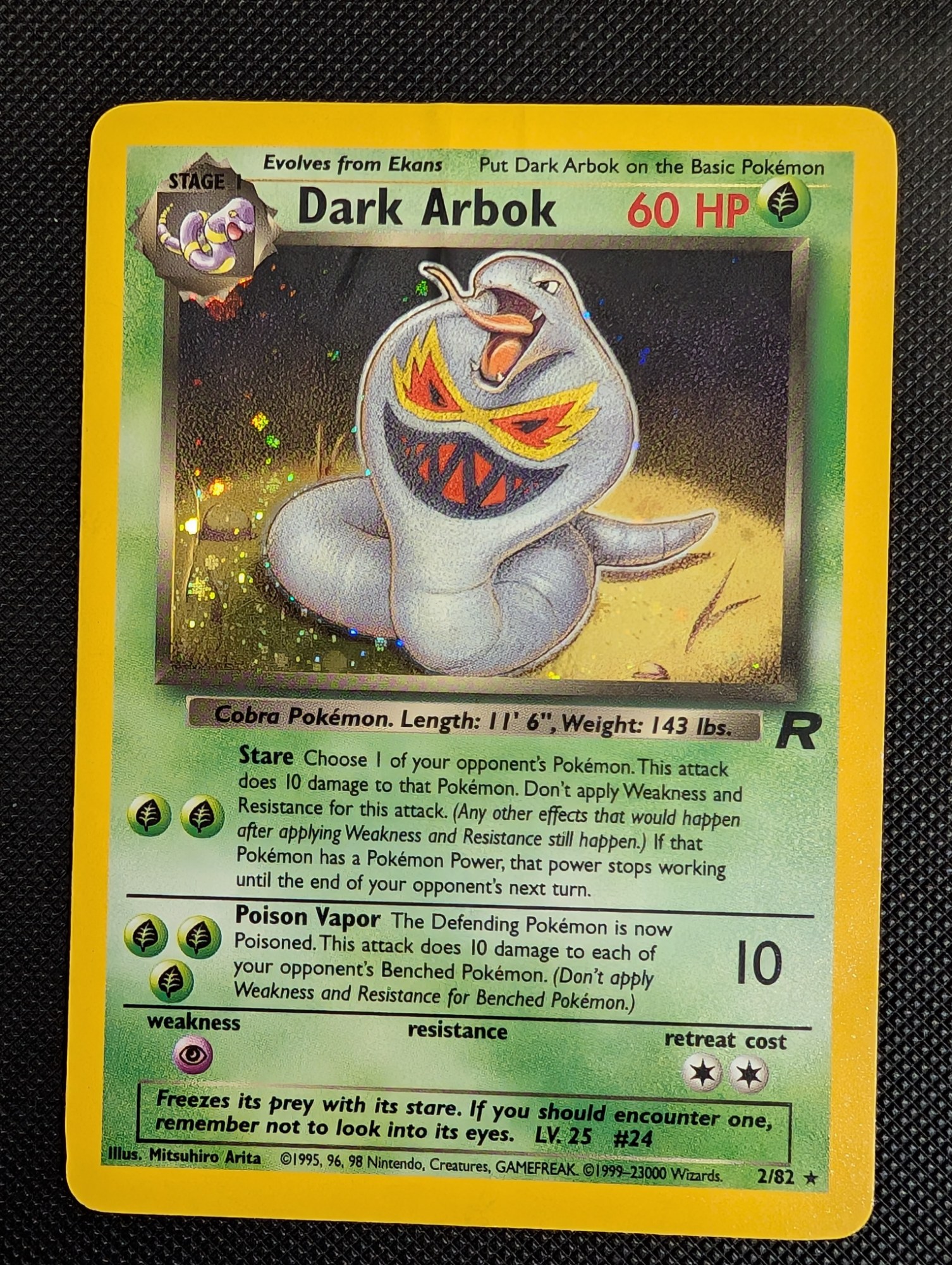 Dark Arbok, 2/82