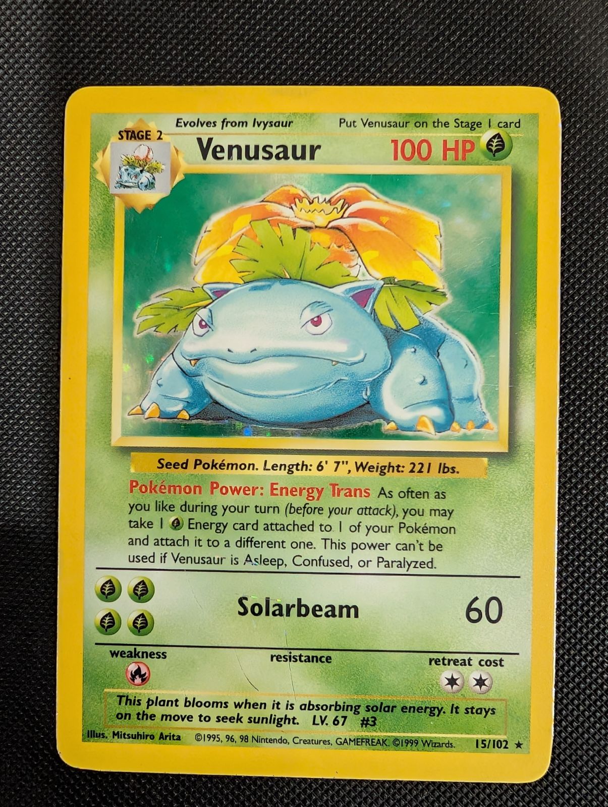 Front of Venusaur, 15/102