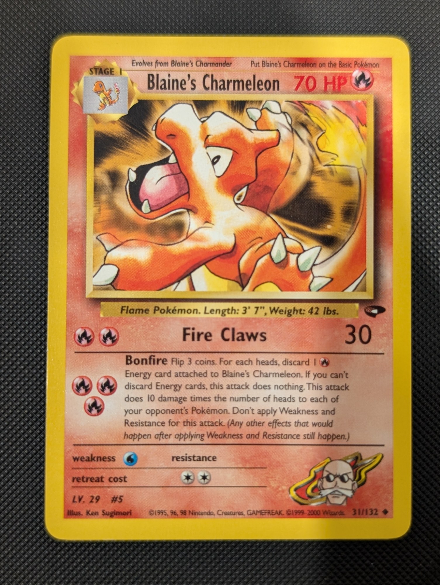Front of Blaine's Charmeleon, 31/132