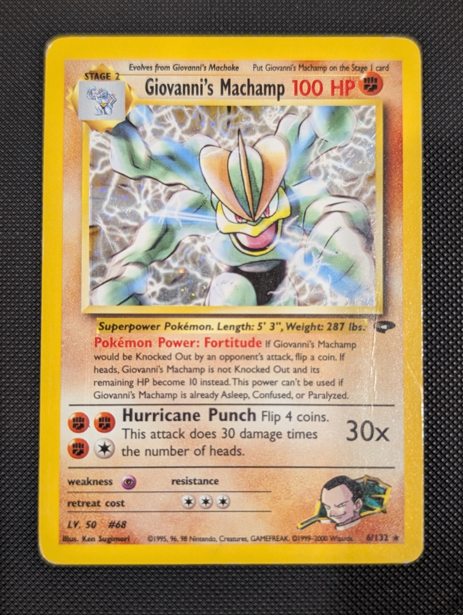 Giovanni's Machamp, 6/132