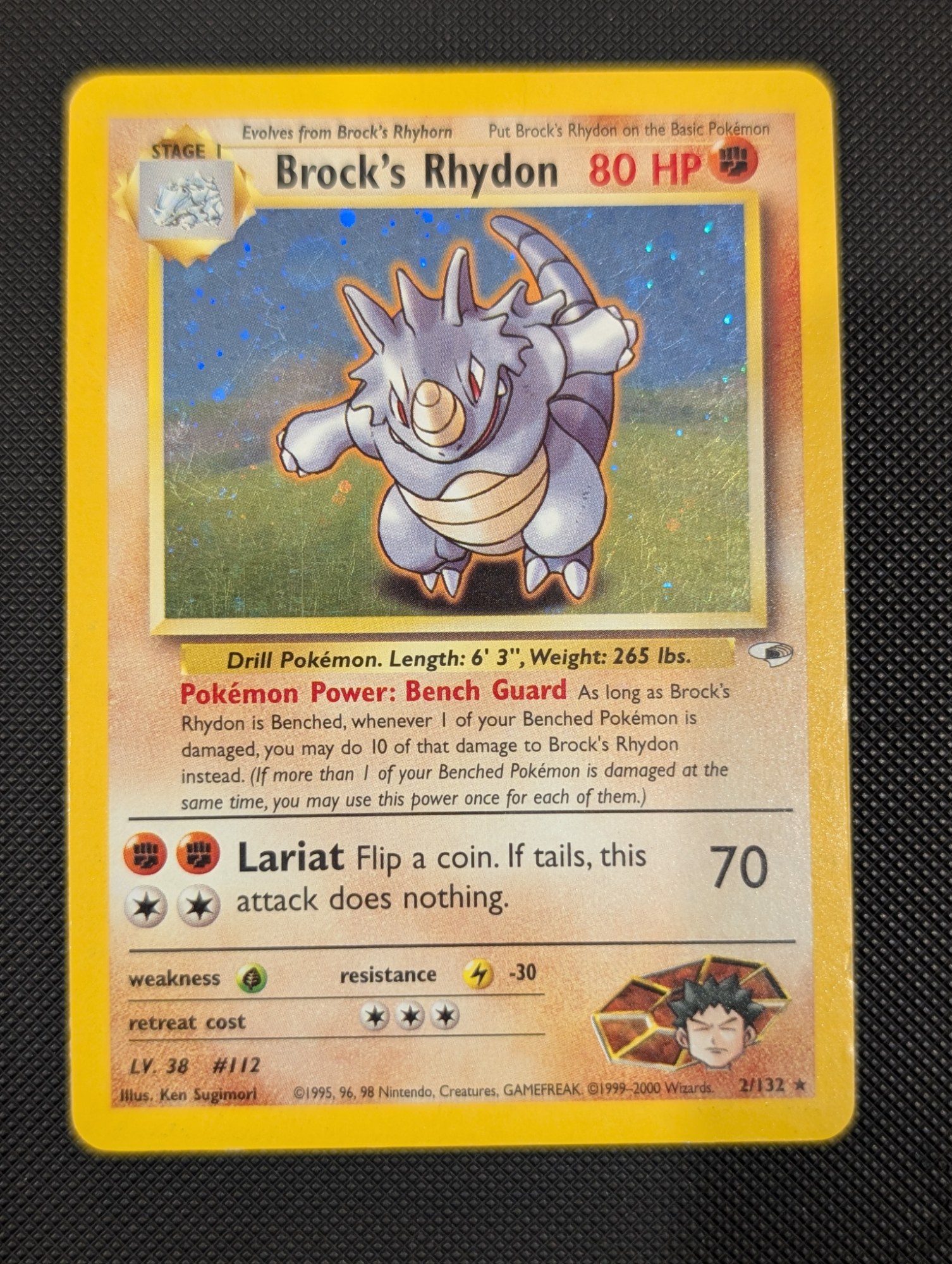 Brock's Rhydon, 2/132
