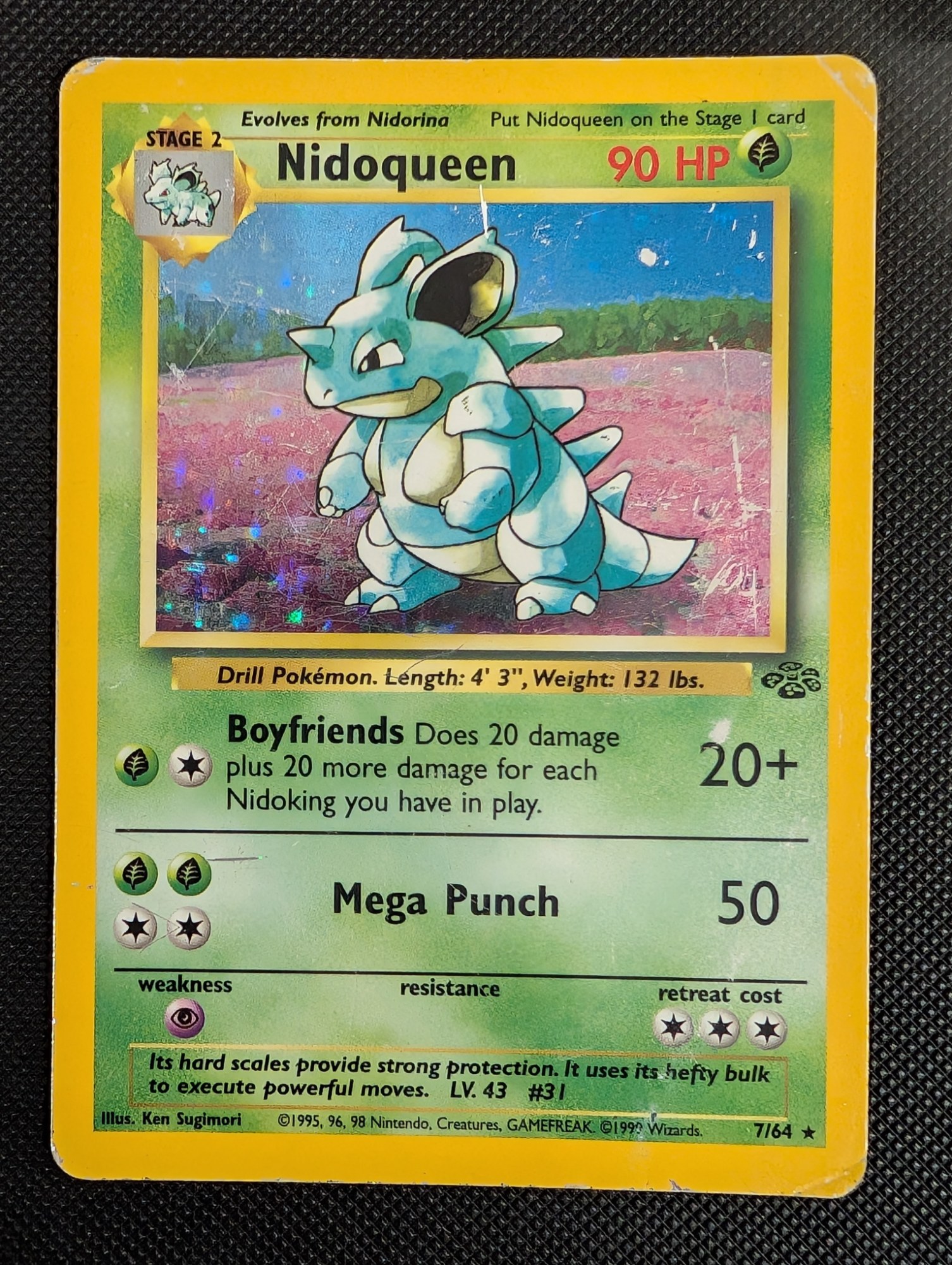 Front of Nidoqueen, 7/64