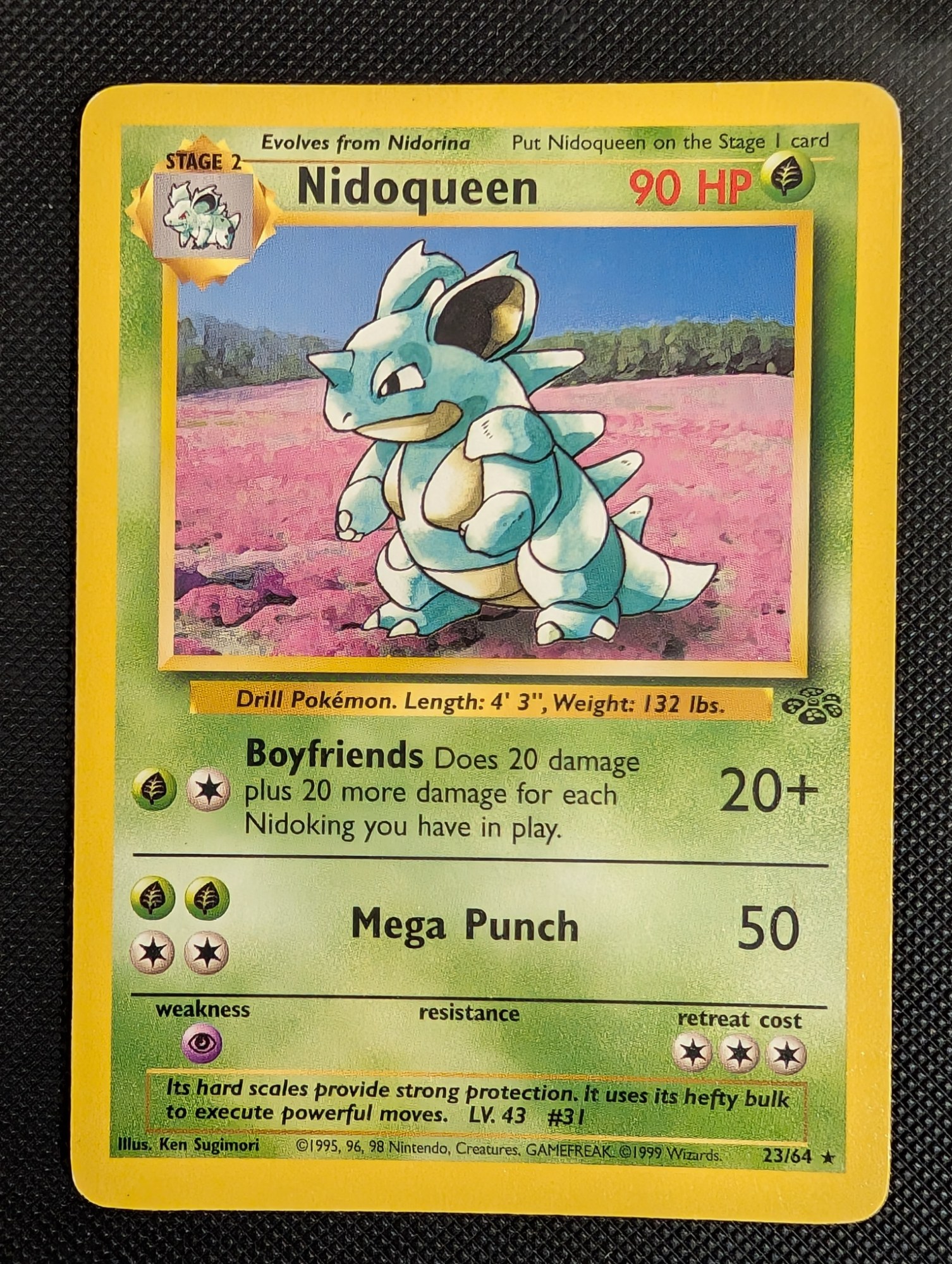 Front of Nidoqueen, 23/64