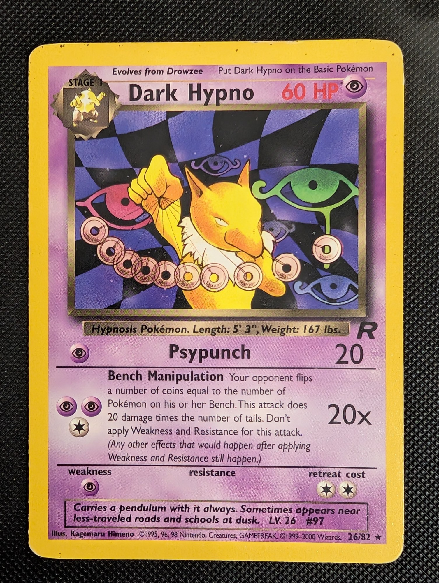 Dark Hypno, 26/82