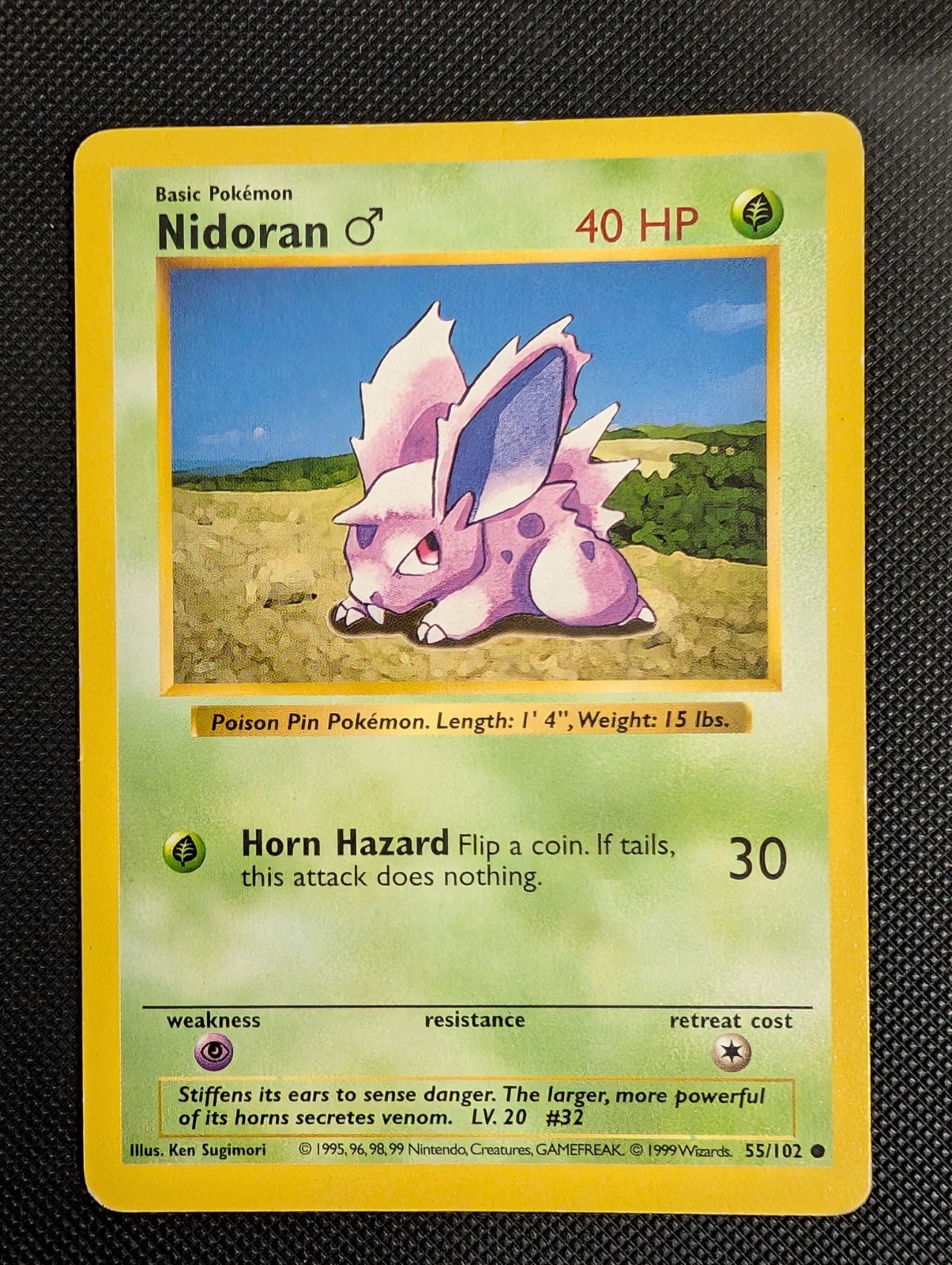 Nidoran Male, 55/102