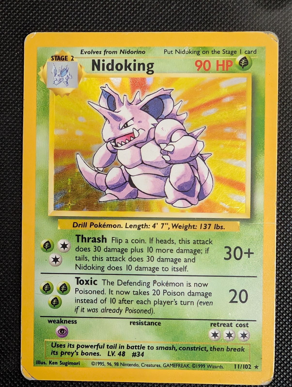 Nidoking, 11/102