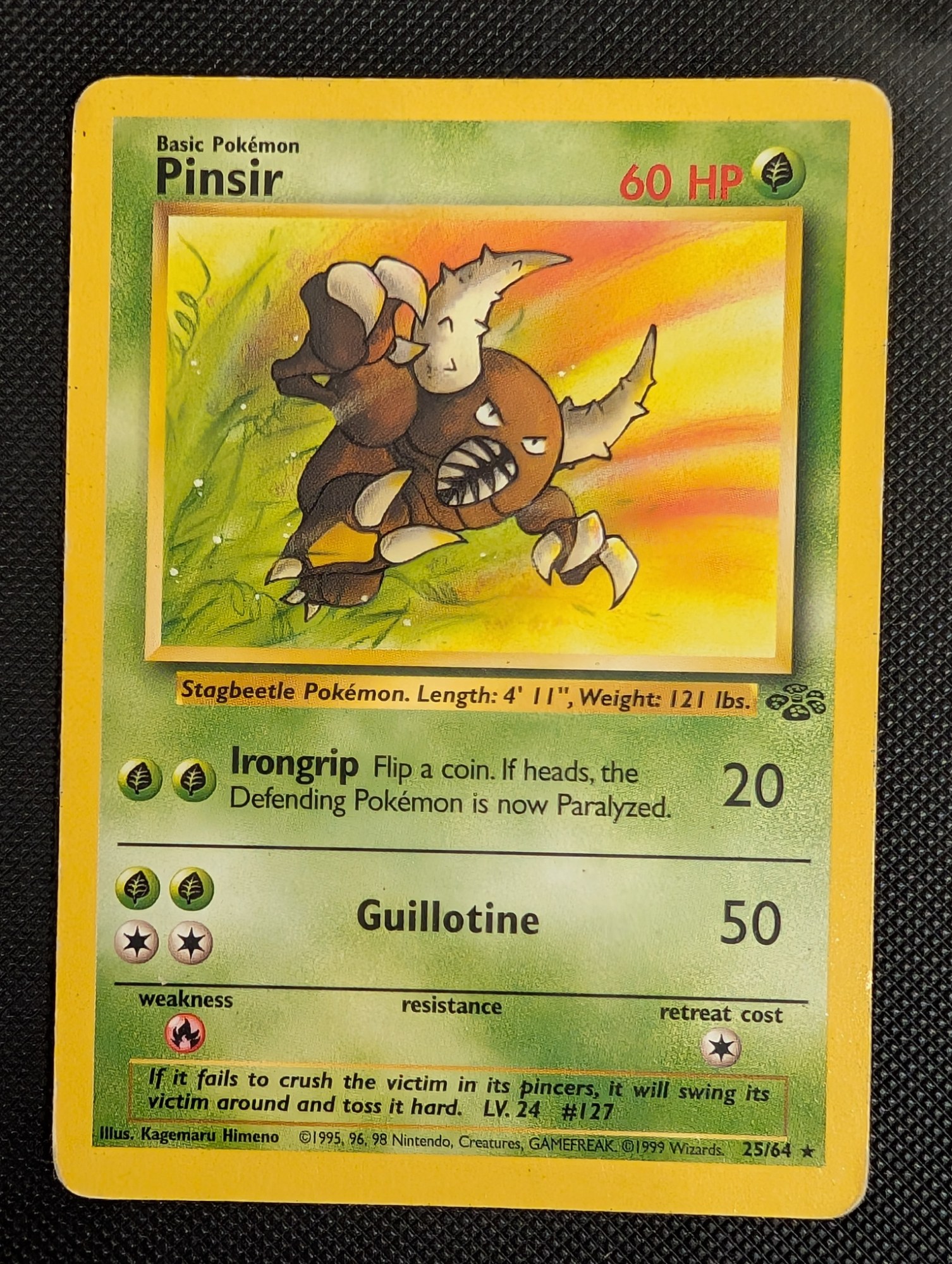 Front of Pinsir, 25/64