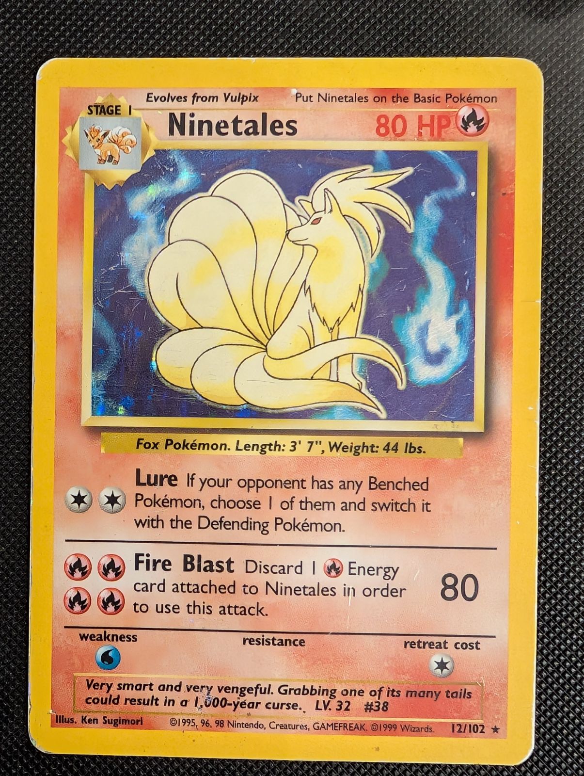 Front of Ninetales, 12/102