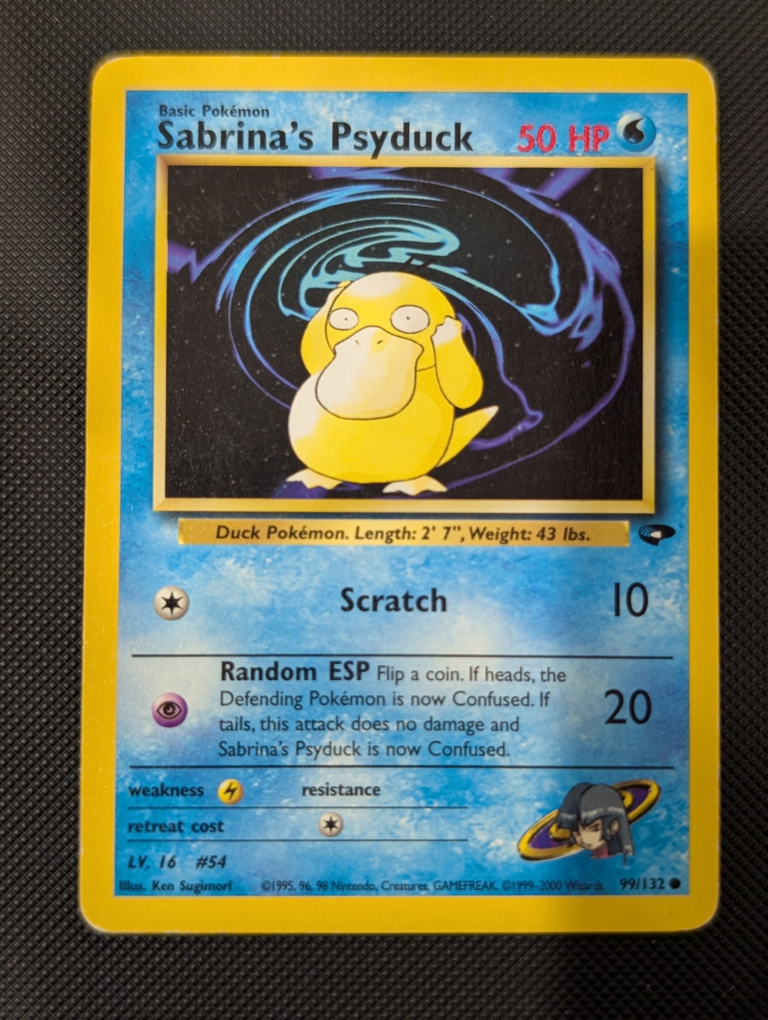 Front of Sabrina's Psyduck, 99/132