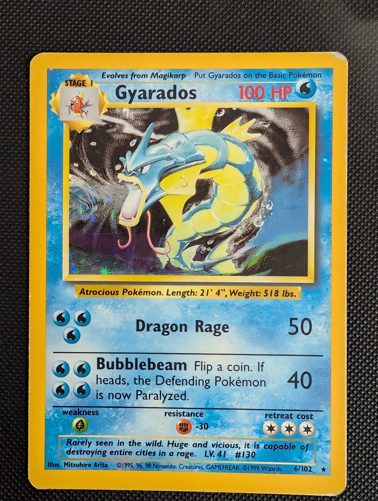 Front of Gyarados, 6/102