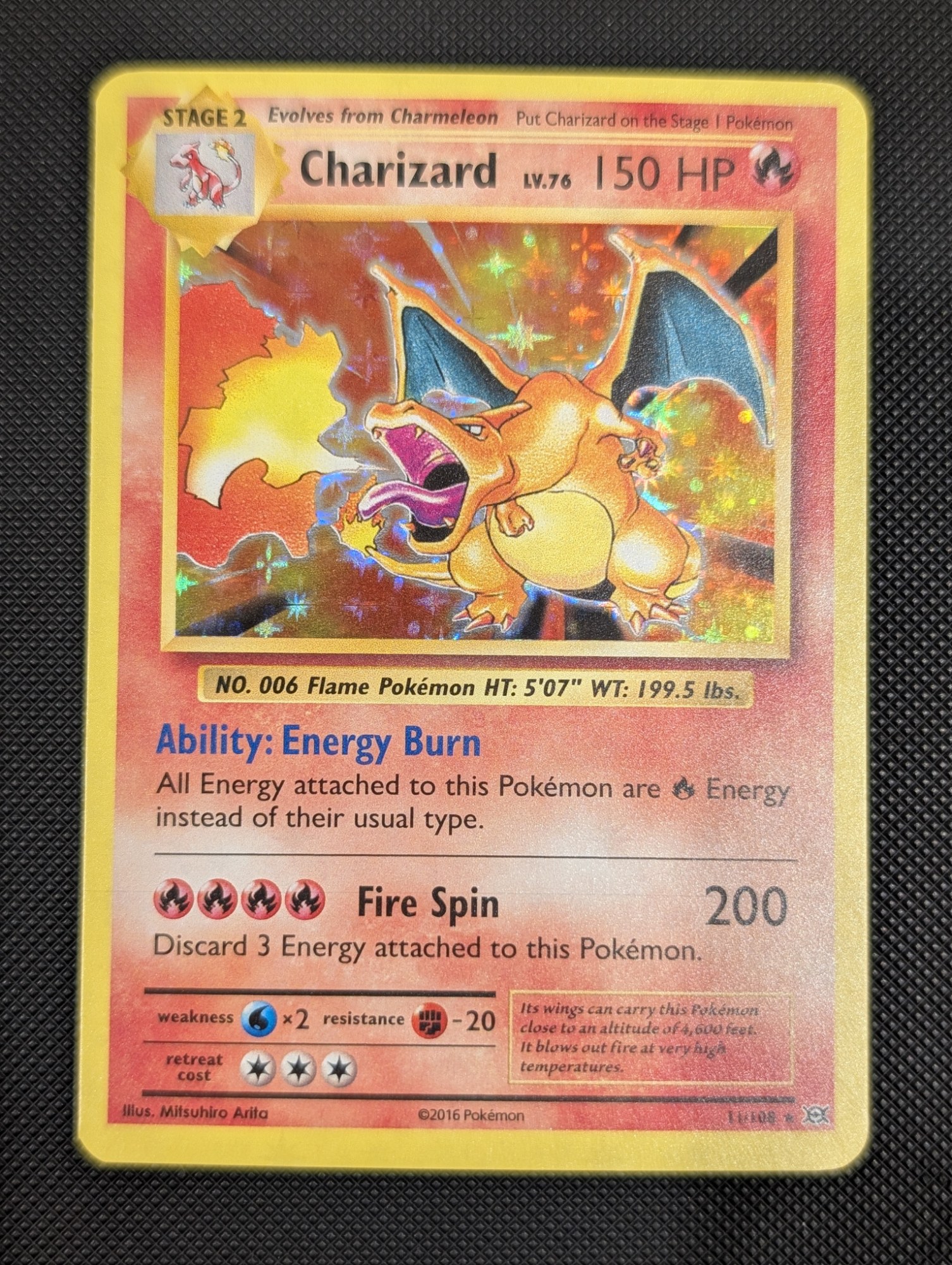 Front of Charizard, 11/108